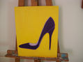 zapato morado
