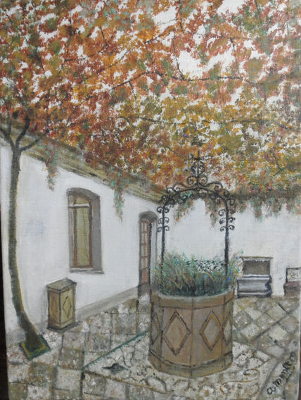 Pozo en patio