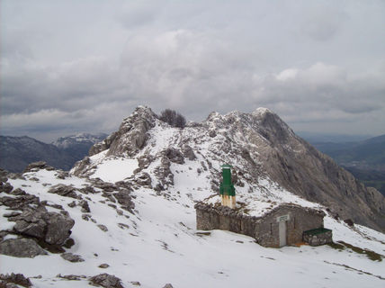Nieve en el monte...