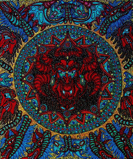 daimon mandala Óleo Lienzo Otros