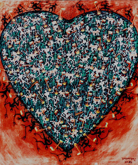 profane heart of colombia Oil Canvas Others