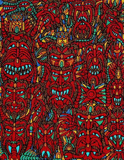 Circus of faces