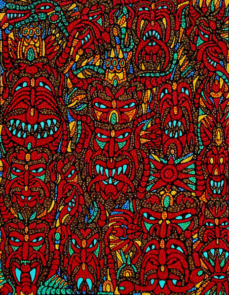 Circus of faces