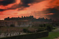 Atardecer en Carcassonne