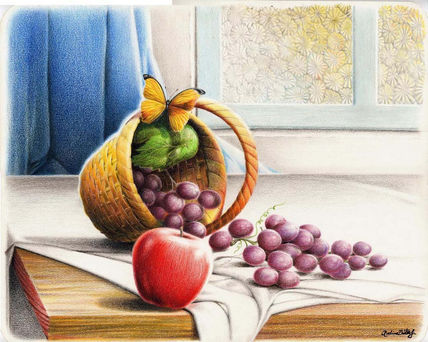 Cesto con uvas_