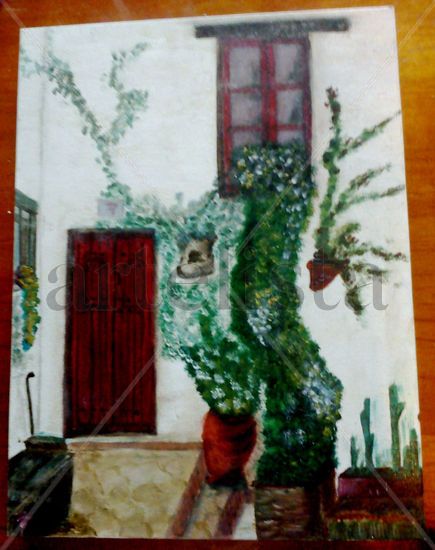 En aquel rincón Acrylic Others Landscaping