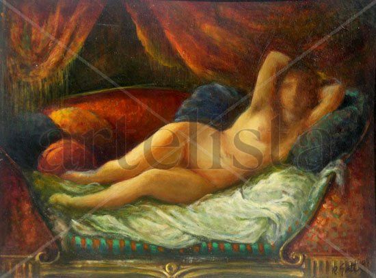 A la espera Oil Others Nude Paintings