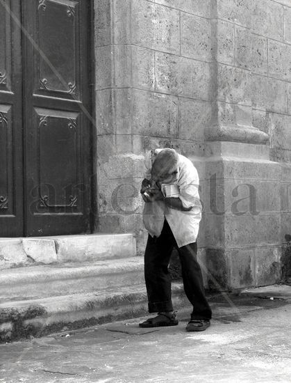 El Fumador Fotoperiodismo y documental Blanco y Negro (Digital)