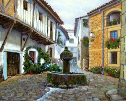 Los Cuatro Chorros, Cuacos de Yuste (Cáceres)