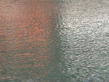 Reflejos en el mar