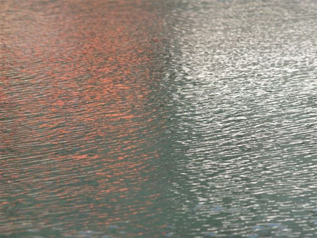 Reflejos en el mar