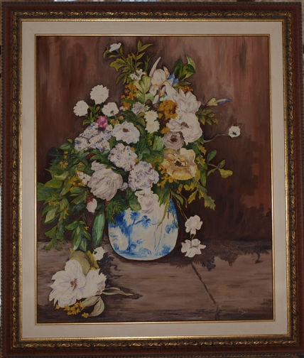 Jarrón de flores