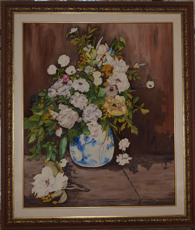 Jarrón de flores