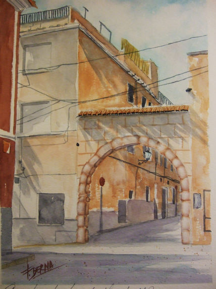 Arco de entrada a...