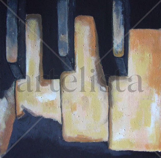 PIANISTA FURIOSO Ii Media Mixta Tabla Bodegones