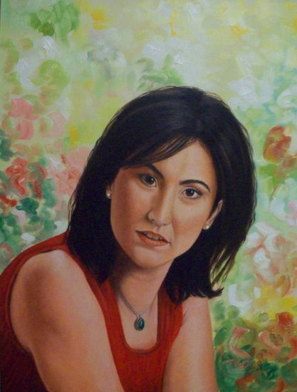 Retrato Oil Canvas Portrait