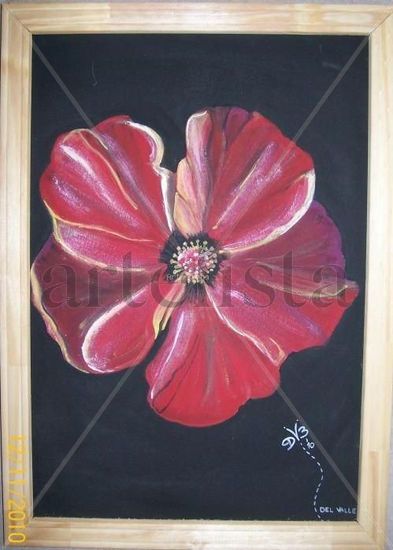 Flor II Acrylic Others Floral Painting