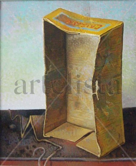 La caja de zapatos Oil Canvas Portrait