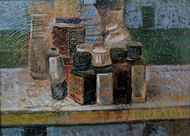 Botes de Barniz Oil Canvas Still Life Paintings