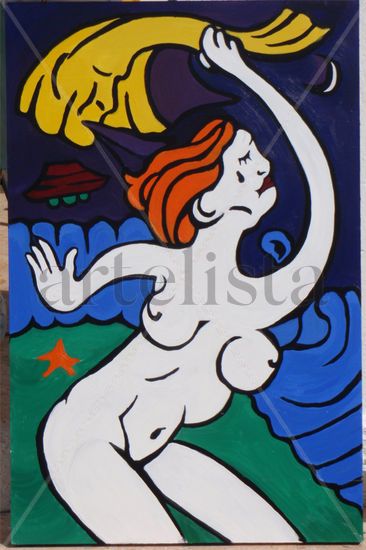 VenusECP12 Acrylic Panel Nude Paintings