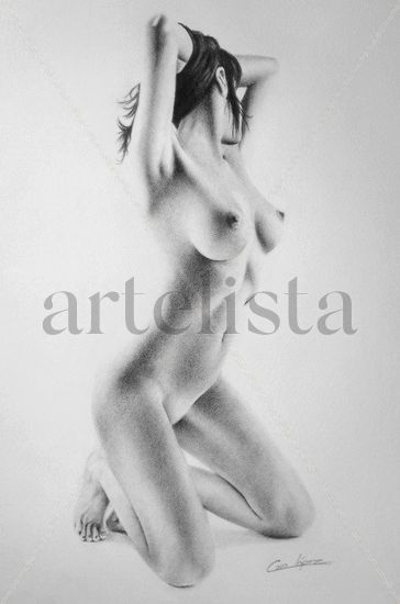 Pose VII Charcoal