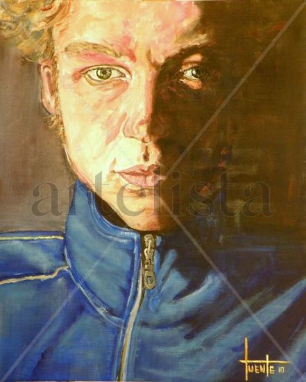 VALENTINO Acrylic Canvas Portrait