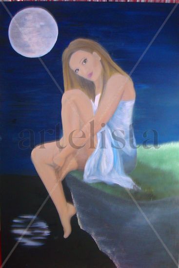 Cancer Oil Canvas Figure Painting