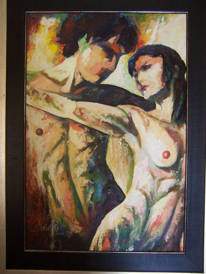 pareja desnuda Oil Canvas Nude Paintings