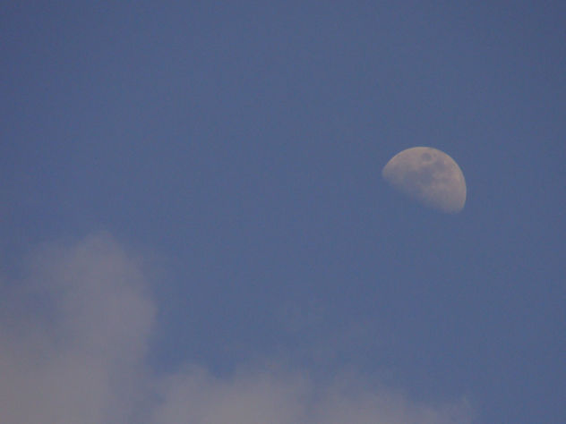 luna de dia
