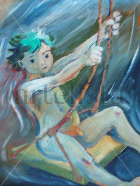 Menino no balanço