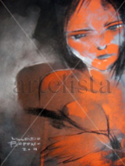 wriyo Pastel Paper Nude Paintings