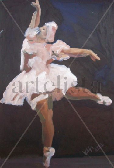 ballet Óleo Cartulina Otros