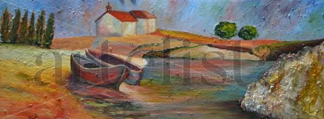 Playa de la ermita Acrylic Panel Landscaping