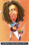 Caricatura de Bob Marley