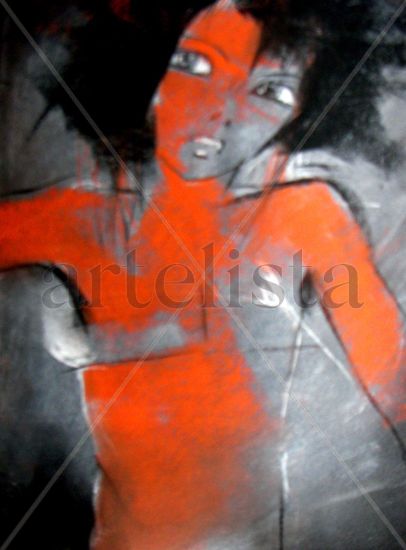 tilya Pastel Paper Nude Paintings