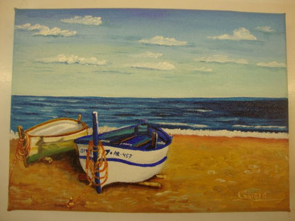Barcas en pineda