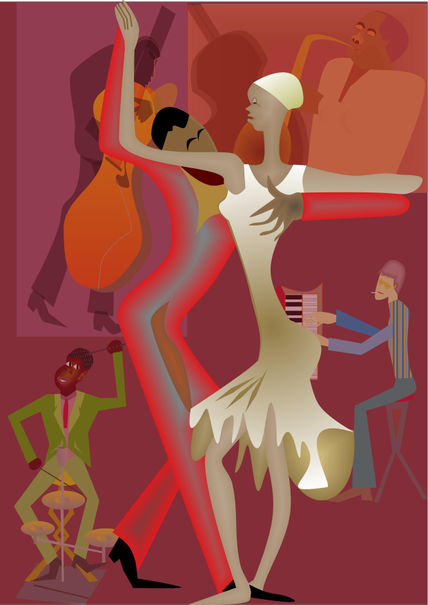Bailando con músicos