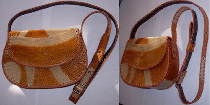 Cartera en piel de...