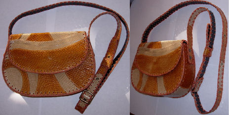 Cartera en piel de...