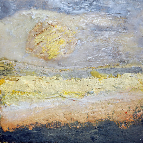 PAISAJE V Mixed media Panel Landscaping