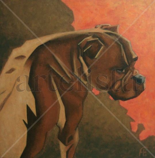 Rufo Oil Canvas Animals