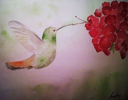 Alas de colibrí