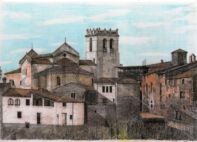 VISTA DE BESALÚ  (GIRONA) 