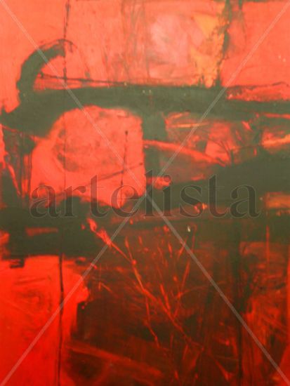 Rojo sobre negro I Acrylic Panel Others