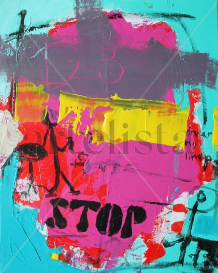 Stop Acrylic Canvas Others