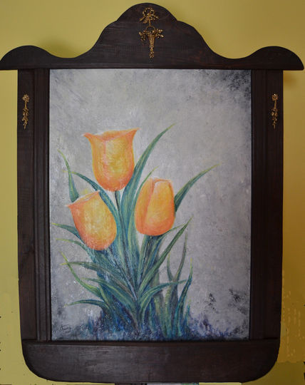Tulipanes sobre...