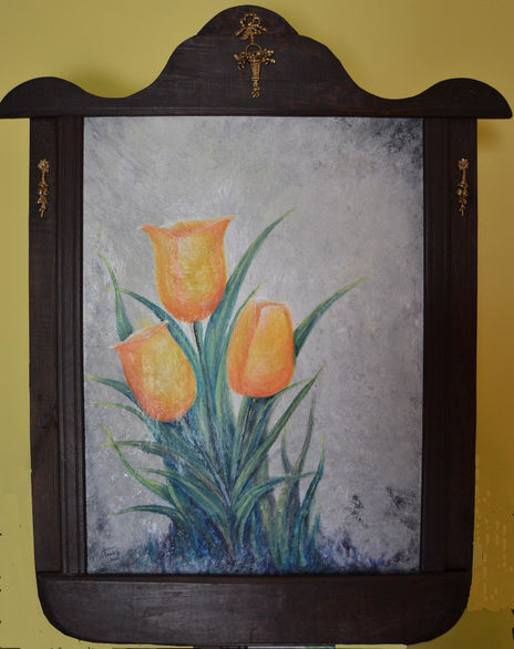 Tulipanes sobre...