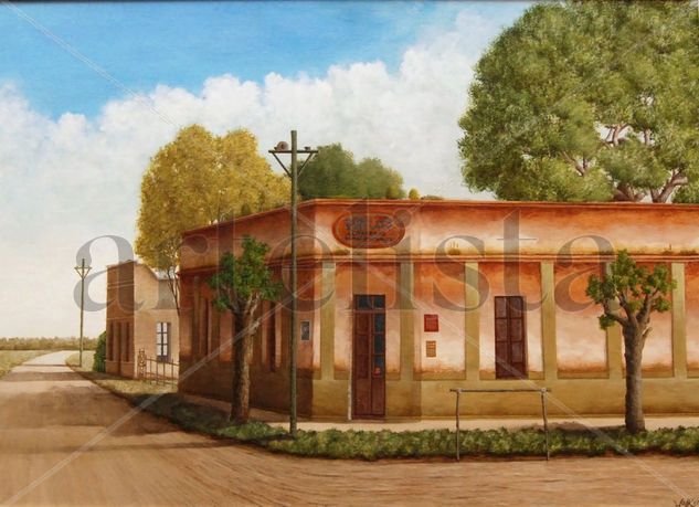 "CASONA 7" Oil Canvas Landscaping