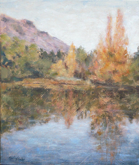 REFLEJOS SOBRE EL DUERO Acrylic Panel Landscaping