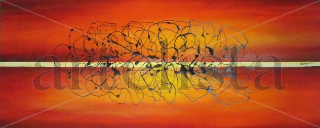naranja-negro
